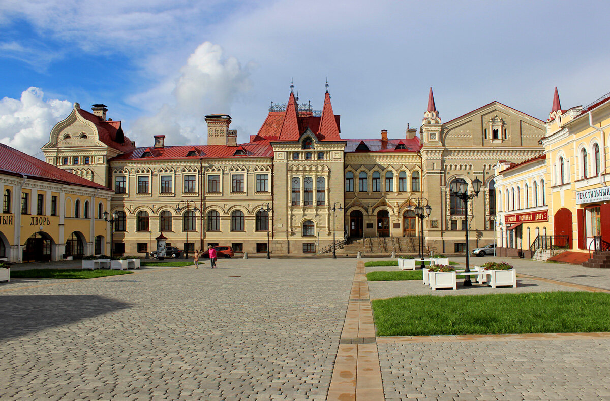 Исторический центр рыбинска фото