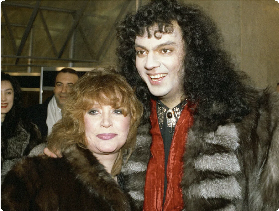 Алла Пугачёва и Филипп Киркоров. Фото взято из открытого источника