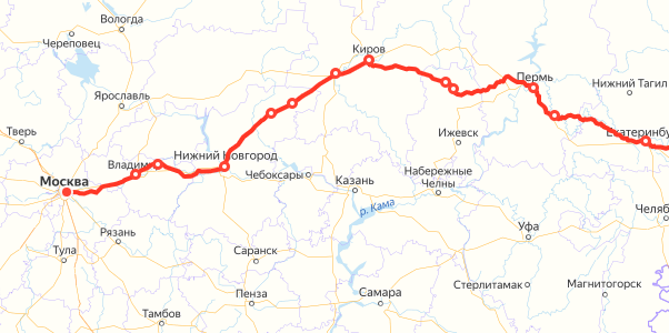 Поезд Москва - Екатеринбург: расписание, цены и ж/д билеты от 2 ,40 ₽