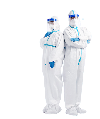 Защитные одноразовые костюмы (источник изображения: tt-snab.ru)