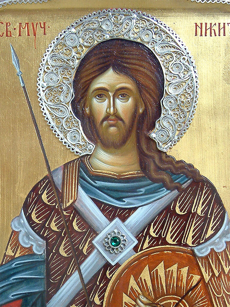 вмч. димитрий солунский. греческая икона дмитрий солунский. имена святых великомучеников. св мученик димитрий солунский.