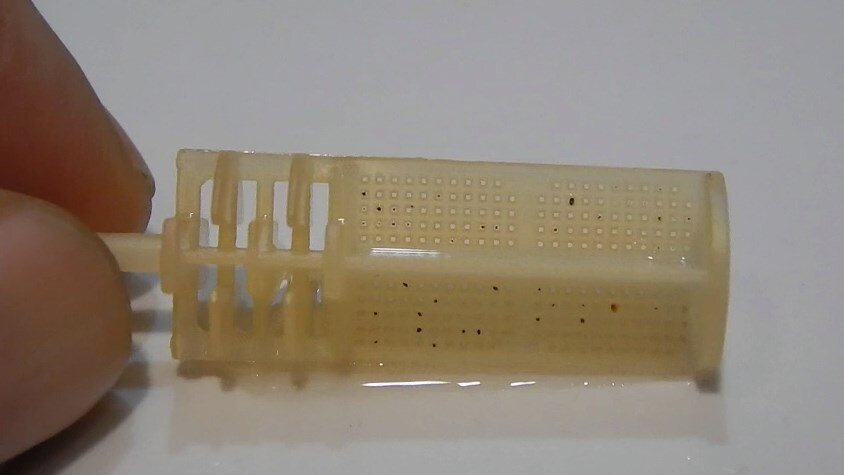 На водяном фильтре окалины немного