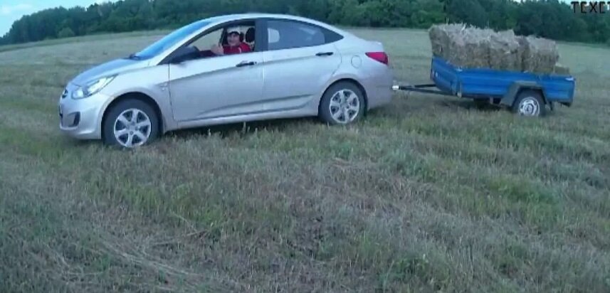 Съездили за сеном