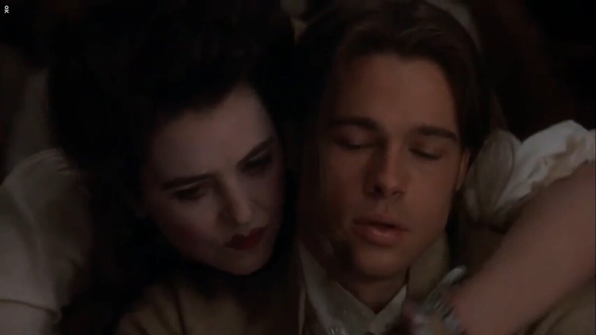 кадр из фильма "Интервью с вампиром" (1994)