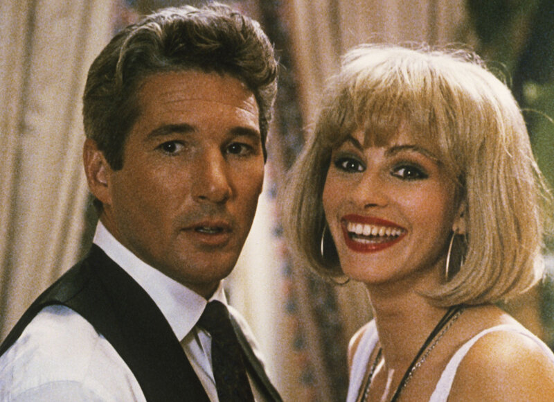 Ричард Гир и Джулия Робертс в фильме "Красотка" (1990)