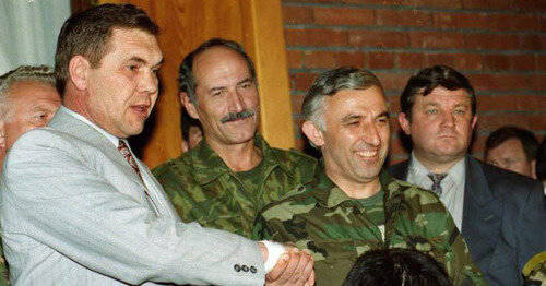 Хасавюртовское соглашение. Август 1996 года.