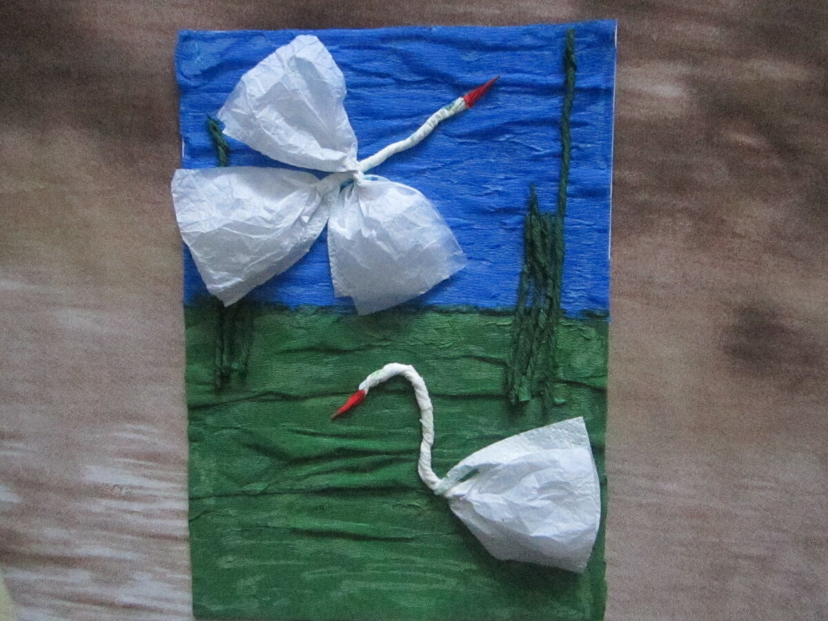 Лебедя из бумаги оригами (45 фото)