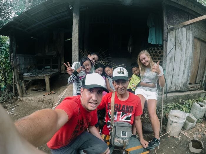 Семья из гестхауса на Бали