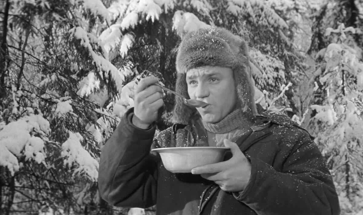 Кадр из фильма «Девчата», режиссер Юрий Чулюкин, 1961 год.