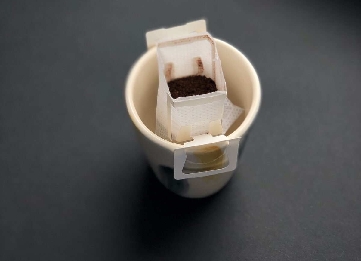 дрип-пакет с кофе