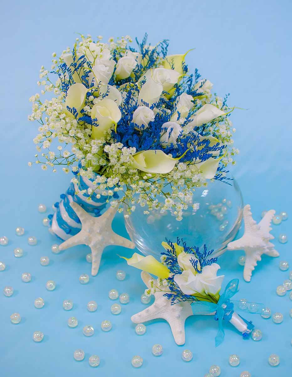 "Морская свежесть", букет для Дины