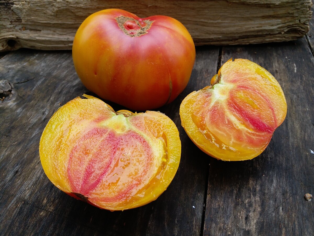 Томат Медовый салют из коллекции интернет-магазина чудогрядка.рф 