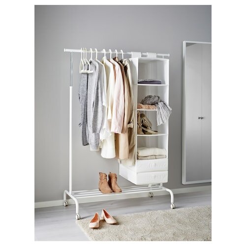 Напольная вешалка IKEA, 1399 рhttps://www.ikea.com/ru/ru/p/rigga-napolnaya-veshalka-belyy-90375099/
