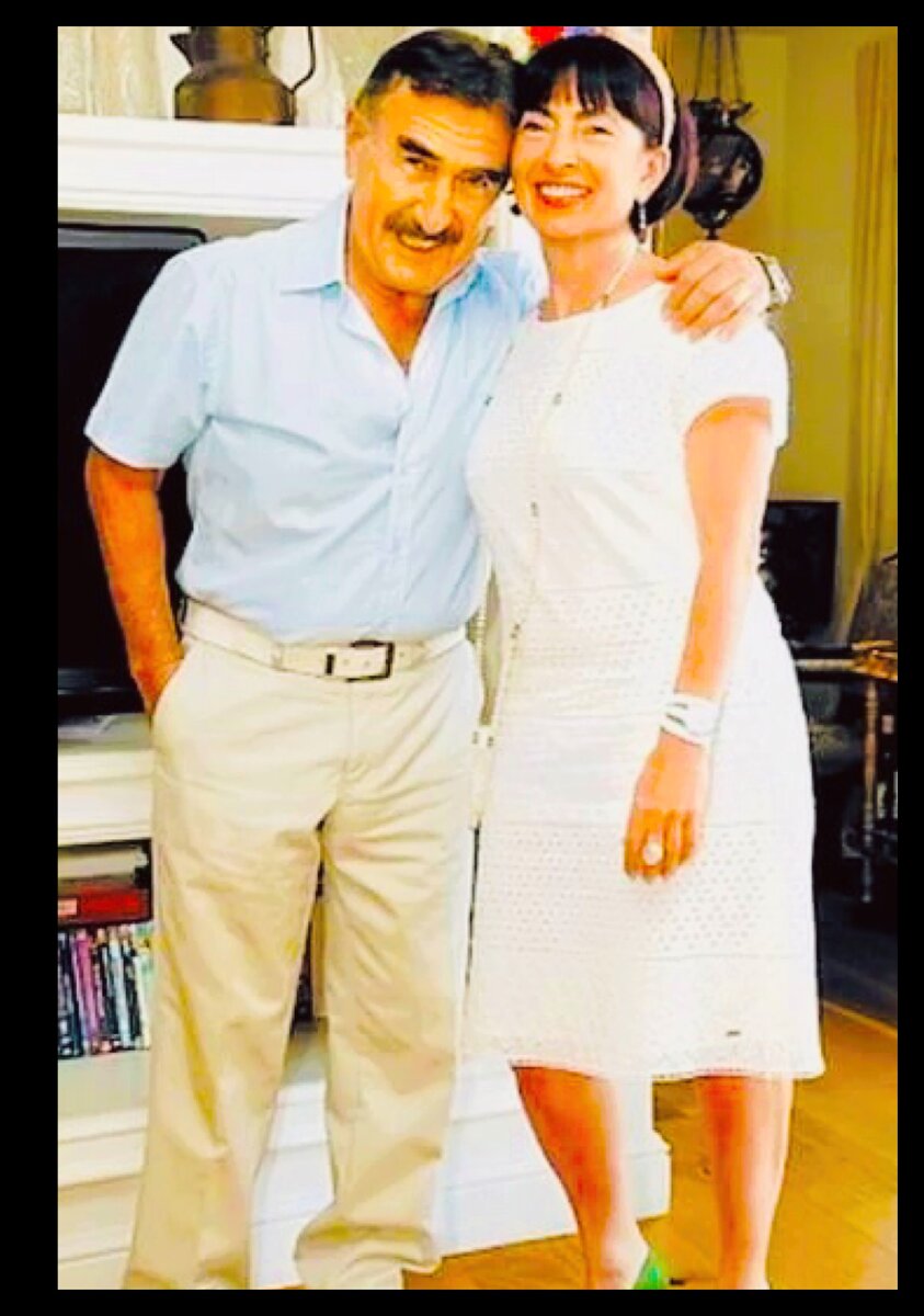 Леонид Семёнович с супругой Анной