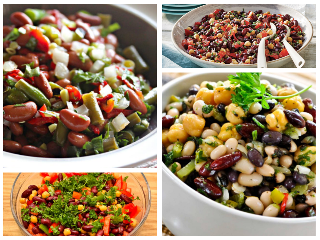 Фасолевый салат "Киркаж". 