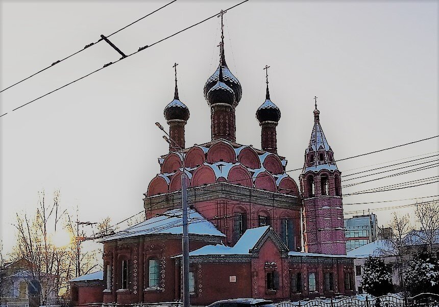 Ярославль. Церковь Богоявления. 17 век. Фото автора