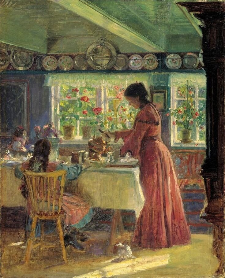 Художник Лауриц Туксен