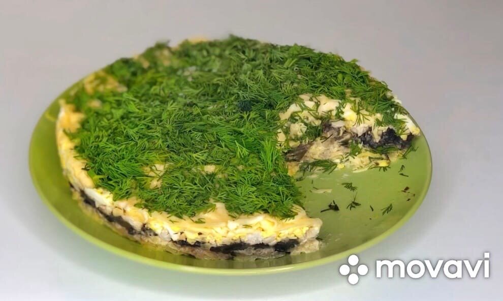 Салат "Полянка"