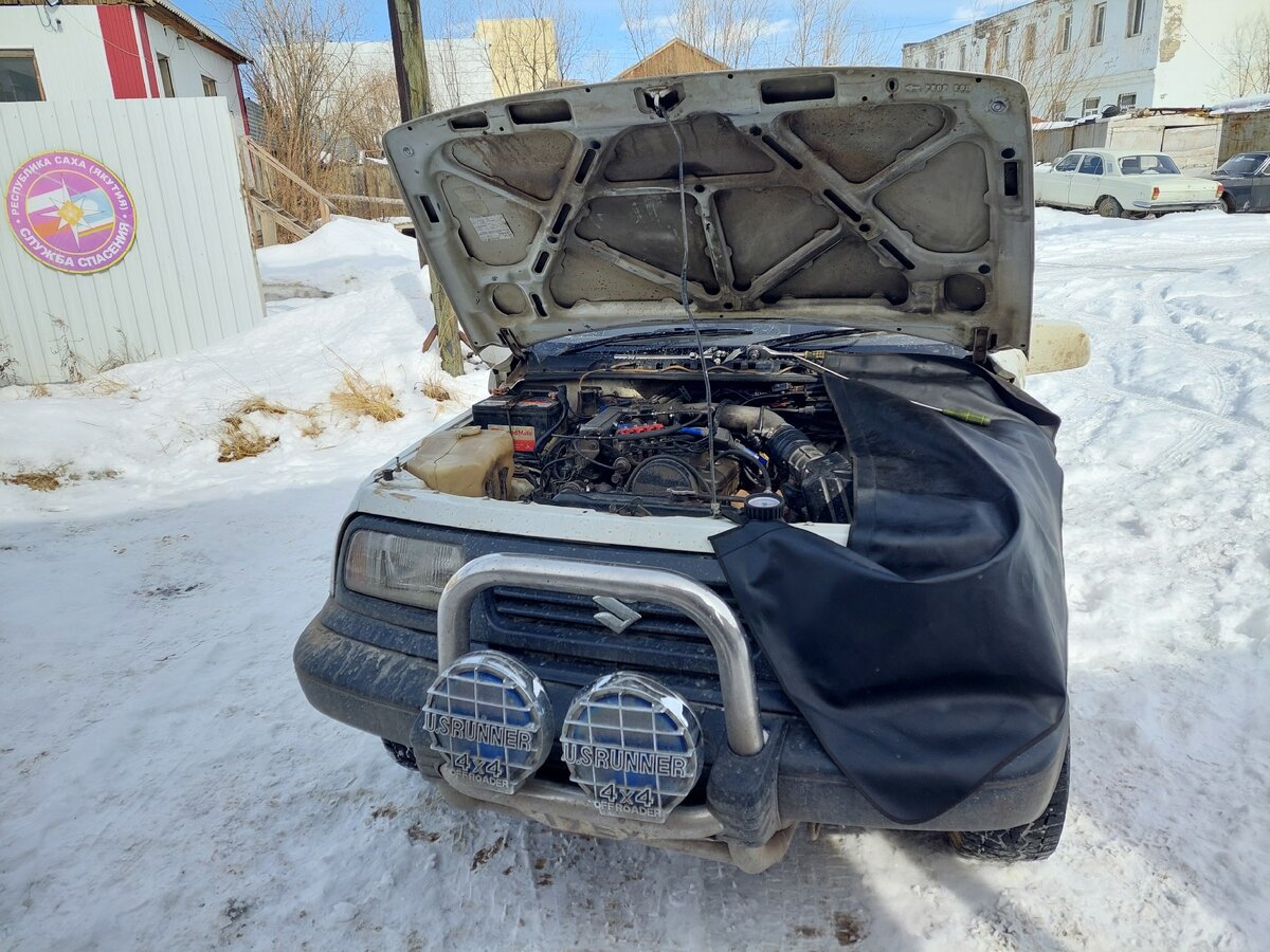 Гараж занят, решил посмотреть на улице. 