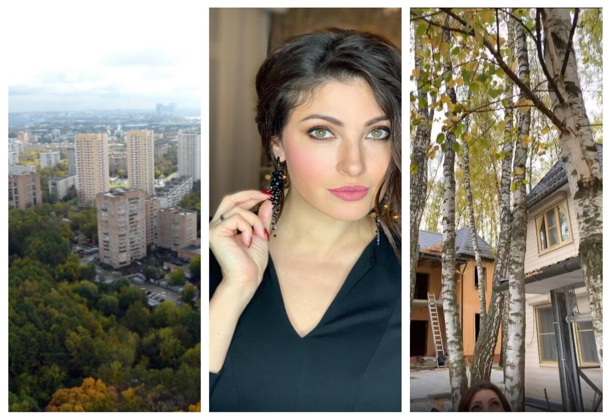 К 40 годам Анастасия обзавелась квартирой в Москве и загородной недвижимостью в Подмосковье. Коллаж: МИР КВАРТИР