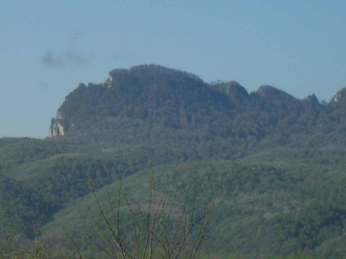 Фото автора. А это на следующий день. Погода изменилась. Облака развеялись