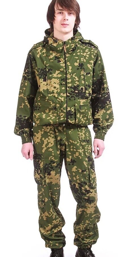 Выкройка мужского маскировочного костюма, заказывайте!