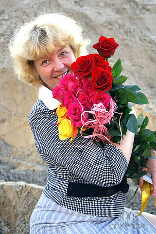 На фото - автор, Людмила Ковенко. 