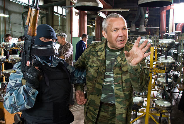 Мищенко - режиссер. На съемочной площадке. Фото из открытых источников. 