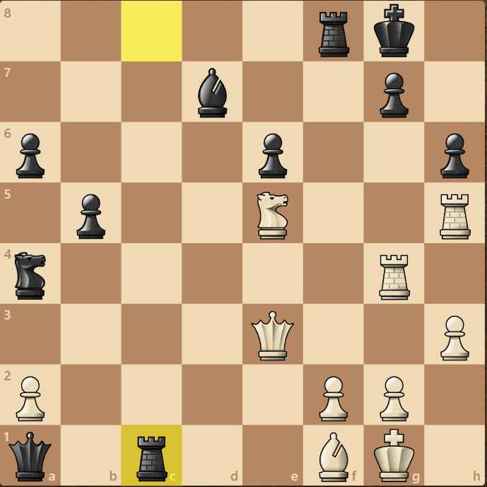 мат в 3 хода, ход белых