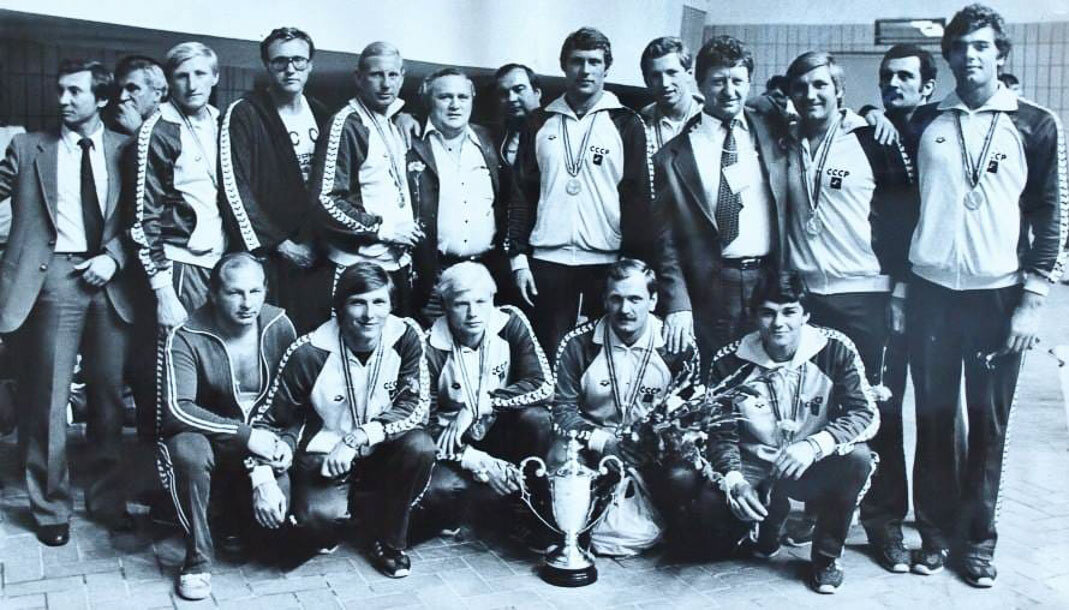 Сборная СССР по водному полото. Фото из открытых источников