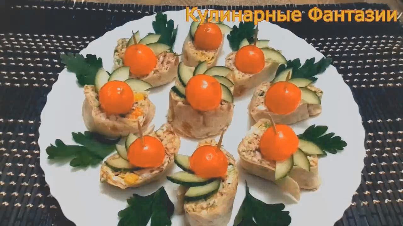 Рецепты элегантных закусок из икры