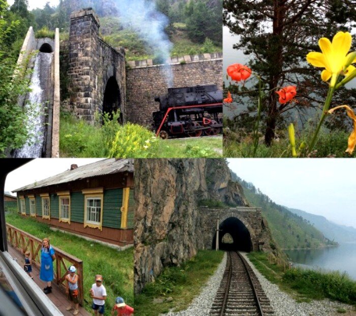 По Круглобайкальской железной дороге можно проехаться и сегодня. /Фото: livejournal.com