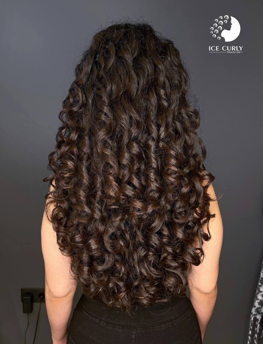Наша гостья ПОСЛЕ посещения ICE CURLY