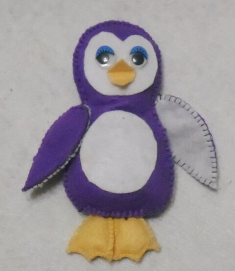 Мягкая игрушка своими руками пингвин шьется из следующих материалов:
