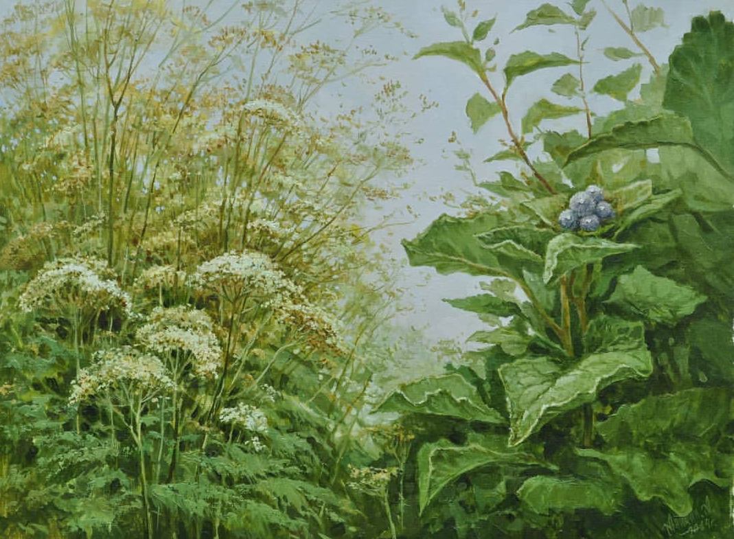 Фотография картины А. Аникина "Чистое дыхание" (из открытых источников)