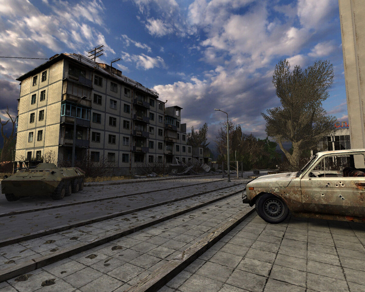 Пейзажи Чернобыля. 