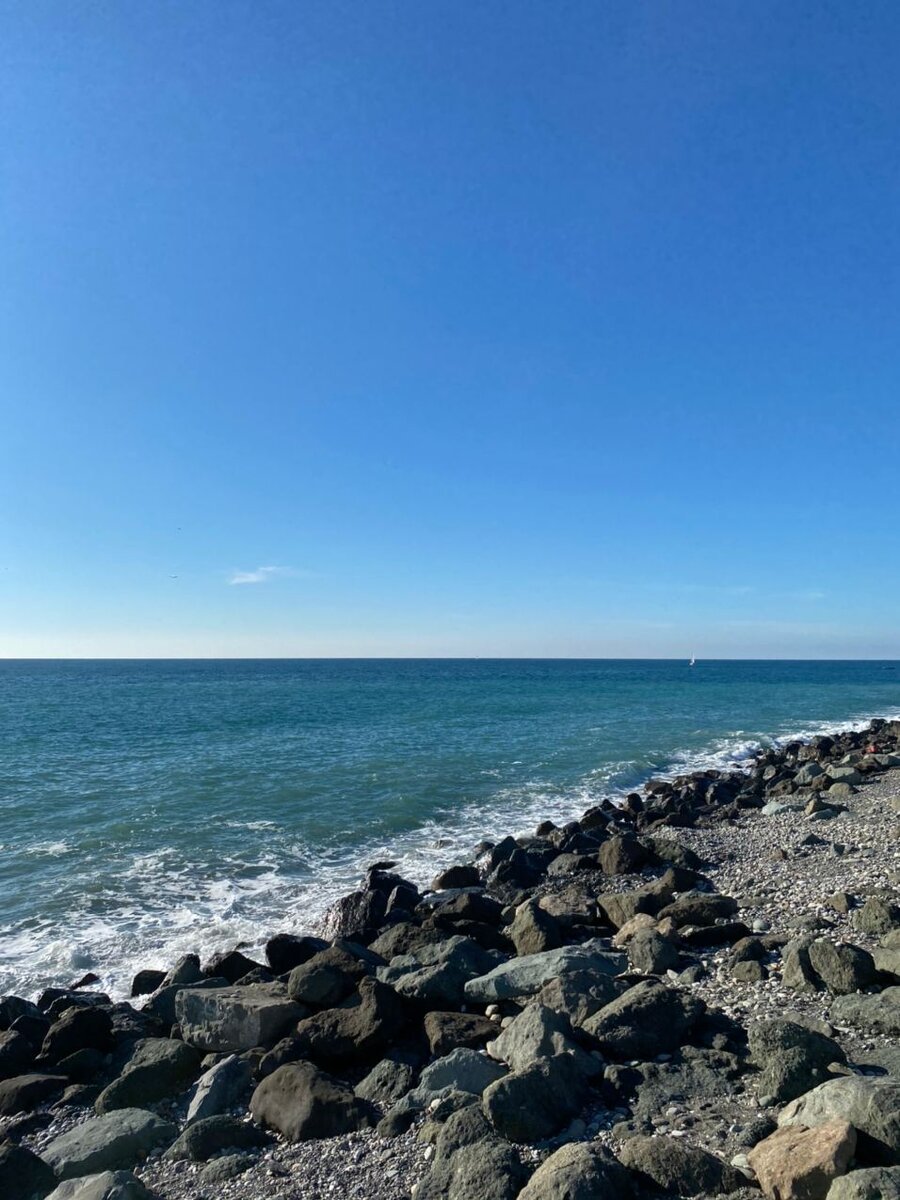 Чёрное море в марте