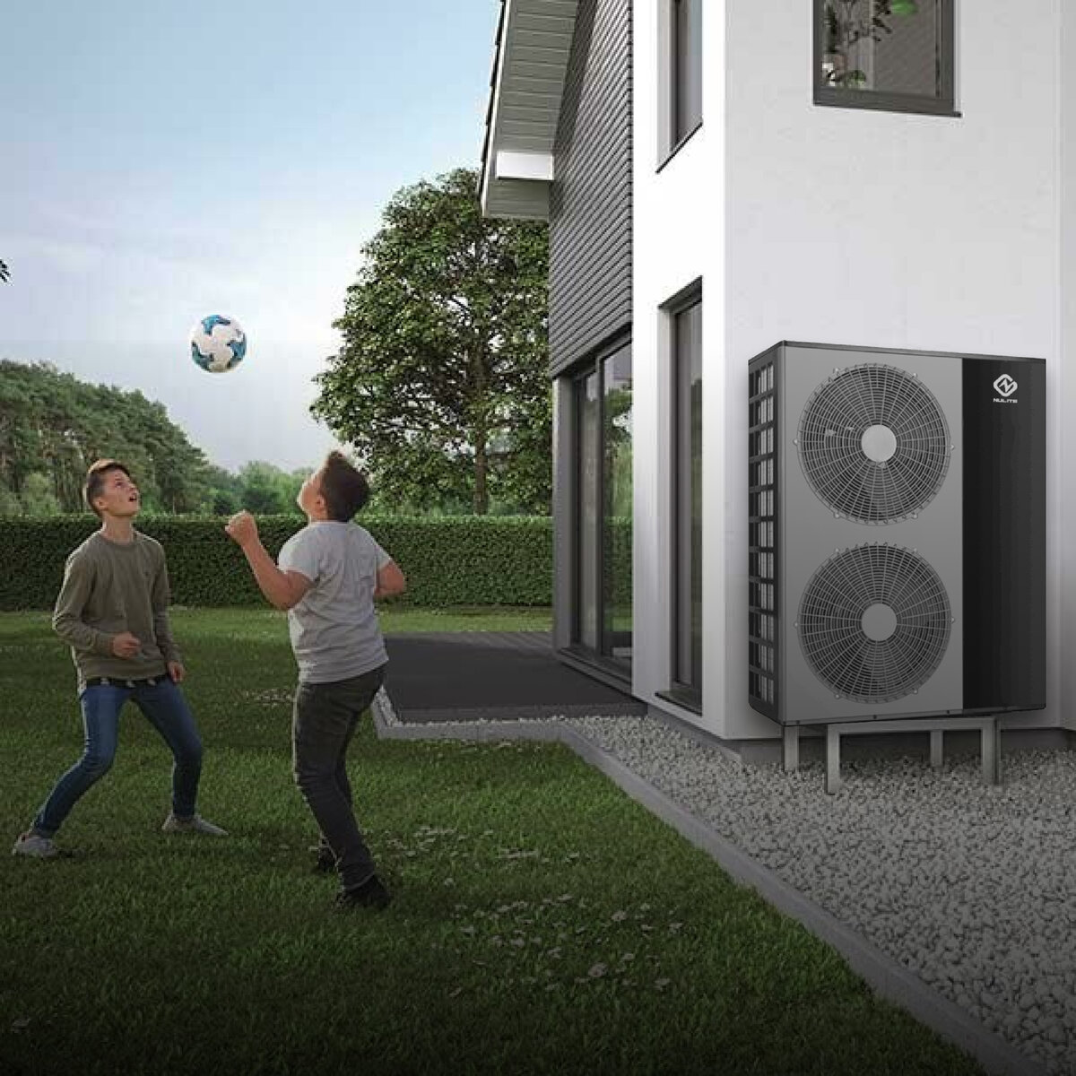 Использование возобновляемой энергии с помощью тепловых насосов