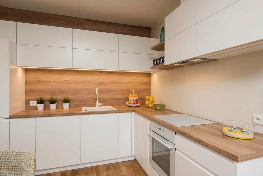 Кухонные гарнитуры из дерева: примеры, более 90 фото