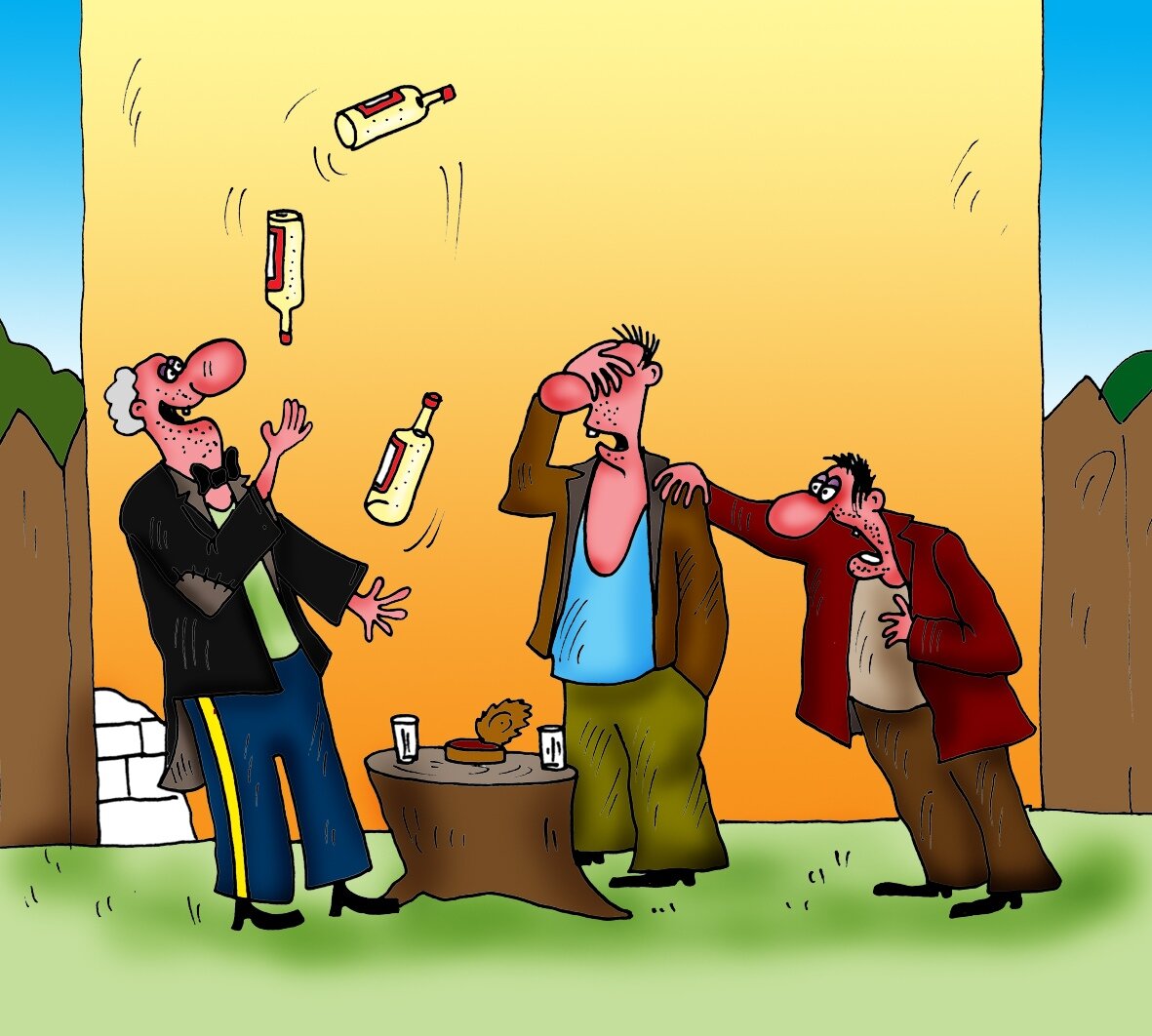 Карикатура Алексея Булатова.