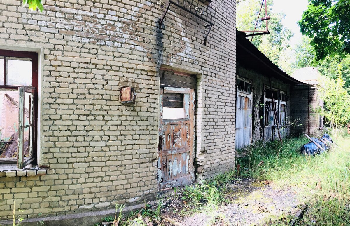 Заброшенная пожарная часть. Тверская область  Белый городок. 