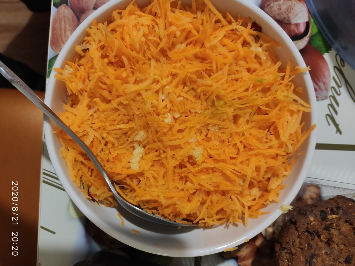 Морковный салатик