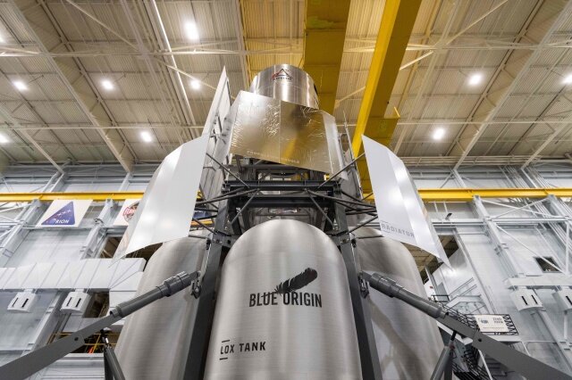 Макет прототипа спускаемого аппарата Blue Origin
