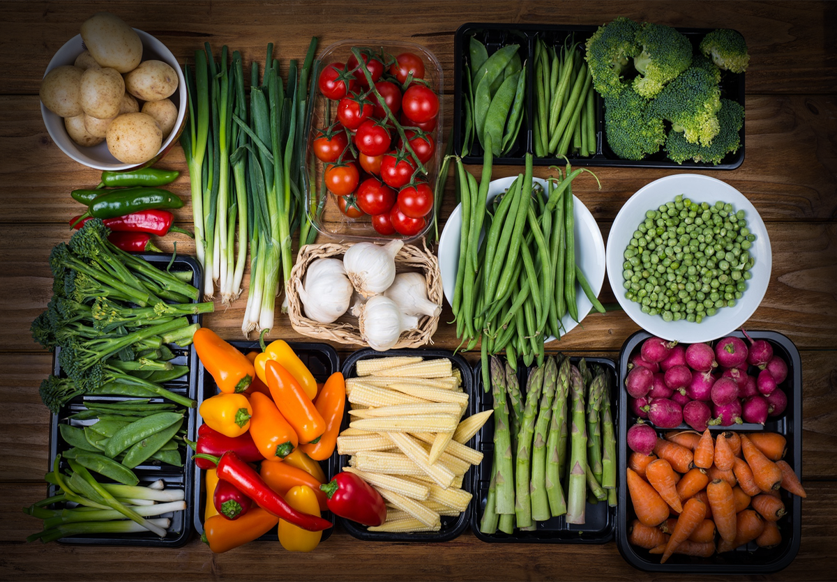 Правильное питание начинается с овощей. 