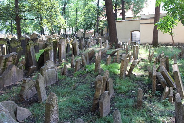 На Старом еврейском кладбище
