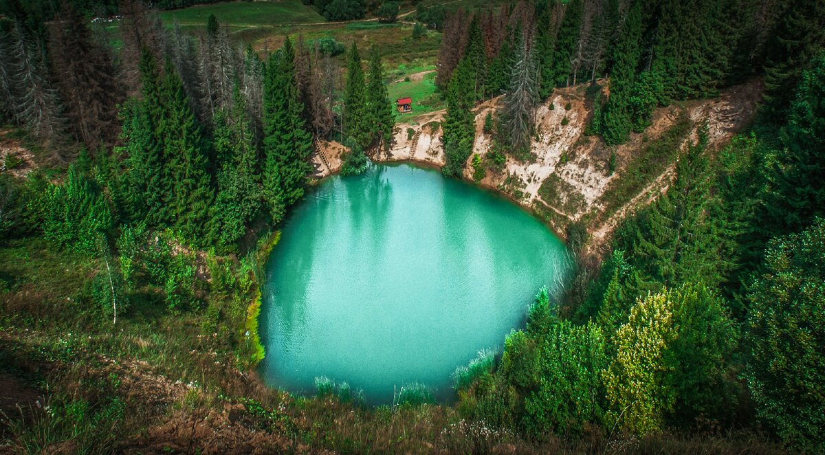 Озеро морской глаз карта