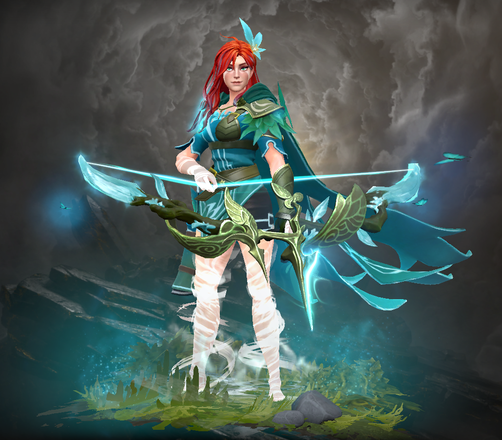 Windranger arcana. ВРКА дота 2 аркана. Аркана на Верку. Верка дота 2 аркана. Windranger Dota 2 аркана.