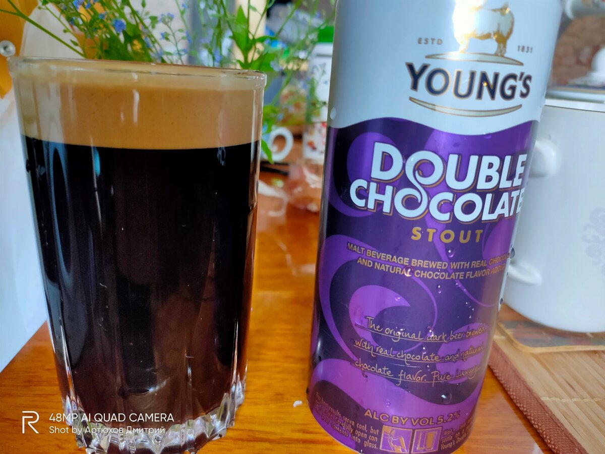 Пример британского стаута с азотной капсулой. Фото Артюхов Д.