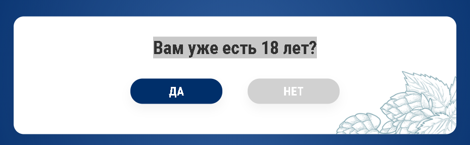 Первая страница сайта.