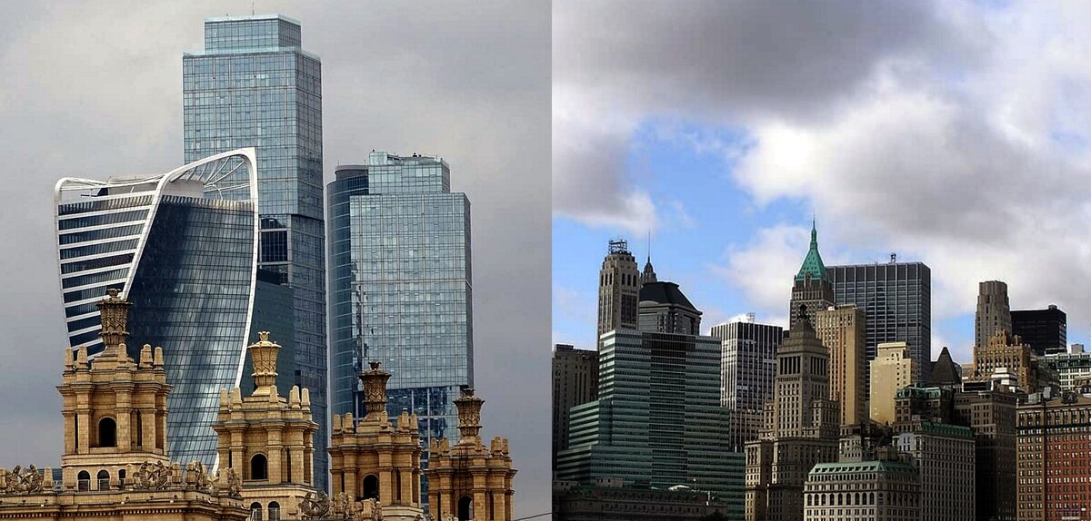 Москва и Нью-Йорк